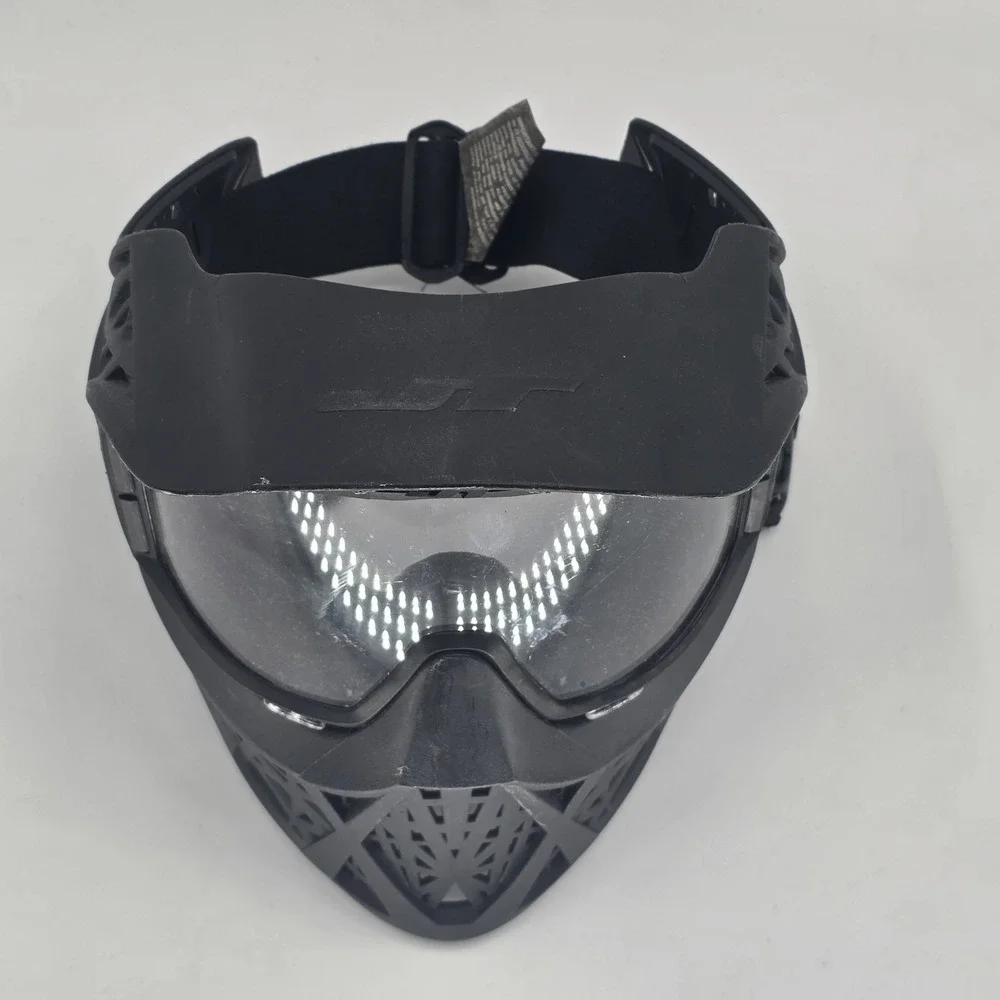 JT Paintball ProFlex Gray Black Adult Protective Mask Goggles for Paintball